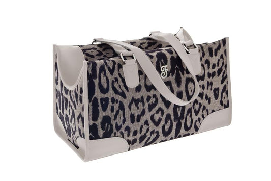 BORSA MOKKA 43X18X25CM LEOPARDO