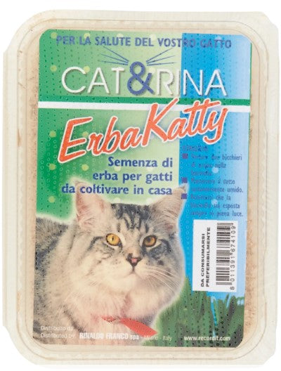 Cat&Rina - erba gatta erba Katty per gatti Confezione da 180 G